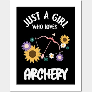 Archery Girl Posters and Art